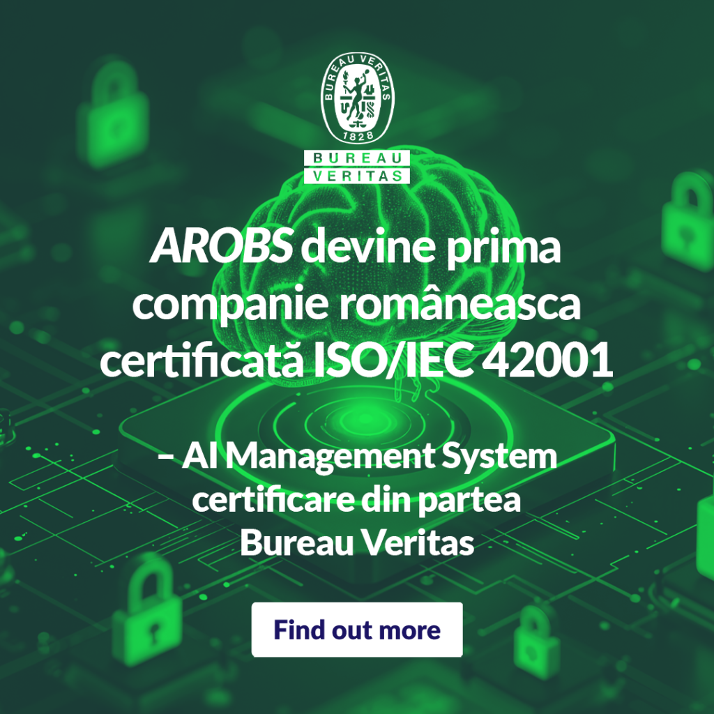 Certificarea AROBS ISO AI management system